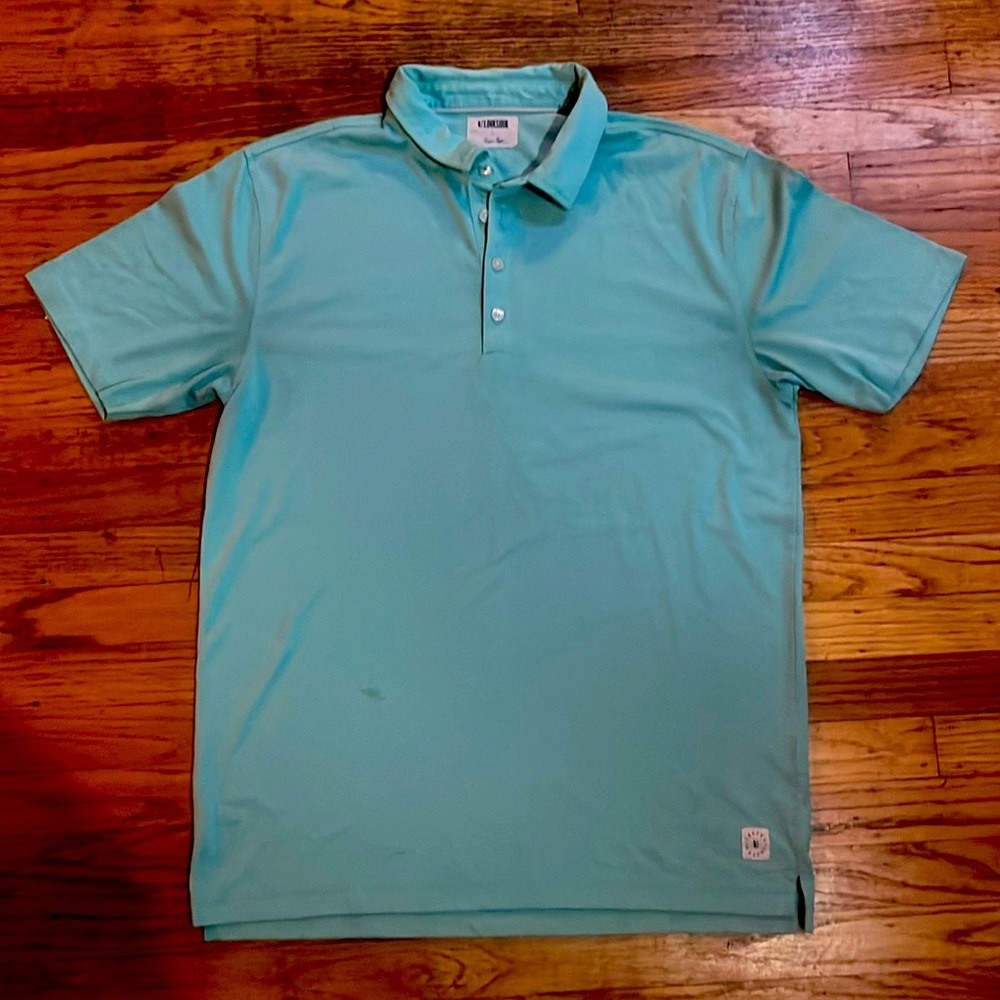 Large Linksoul mint green polo